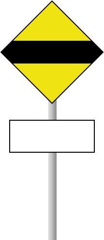 4. Temporary Speed Restriction Signs These signs are used where it is necessary for Rail Traffic to Travel at reduced speed because of Track maintenance work or for any other cause in accordance with