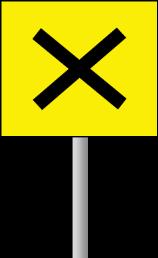 3. Permanent Speed Restriction Signs These signs are used where it is necessary for Rail Traffic to Travel at reduced speed