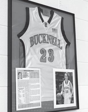 A tenacious defensive player, Walshaw also holds the Bucknell all-time record for steals with 316. Margaret Philleo Ricci 79 is a member of the Hall s Class of 2002.