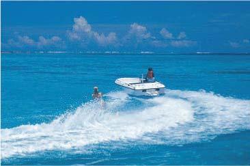 boat. For more active guests we can propose a jetski circle lagoon tour of the island.