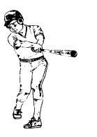 Stance Players should be comfortable in the batters box.