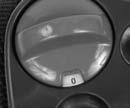 Turn the flow control knob on top of the Stroller/Sprint clockwise until the prescribed flow rate (numeral) is visible in the knob window and a positive detent is felt.