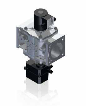 width 0 µm _ DN 40 to DN 300 _ Switch frequency 00/hr _ Threaded or flange connection _ Differential pressure 100 mbar _ Threaded or flange