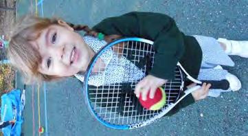 A love for tennis begins to develop very quickly with the right teaching.