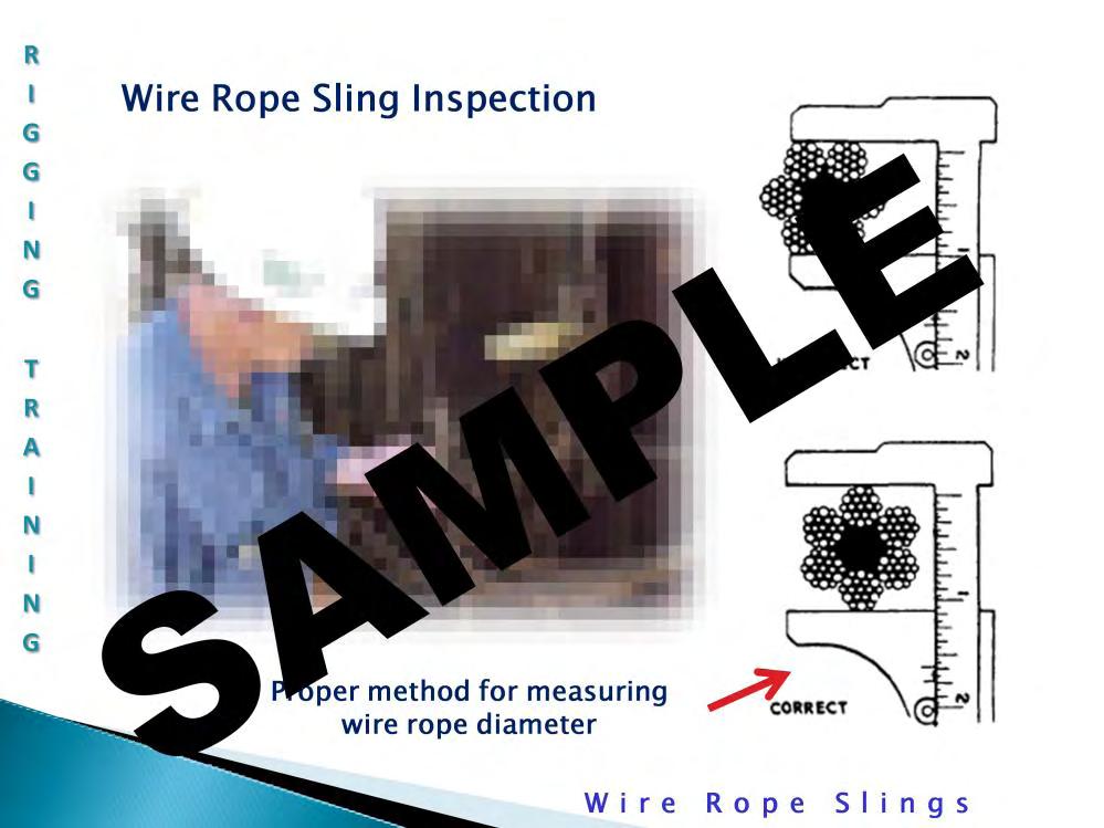 Wire Rope Sling Inspection: Eventually, all wire ropes slings deteriorate to the point that they are no longer safe for use.