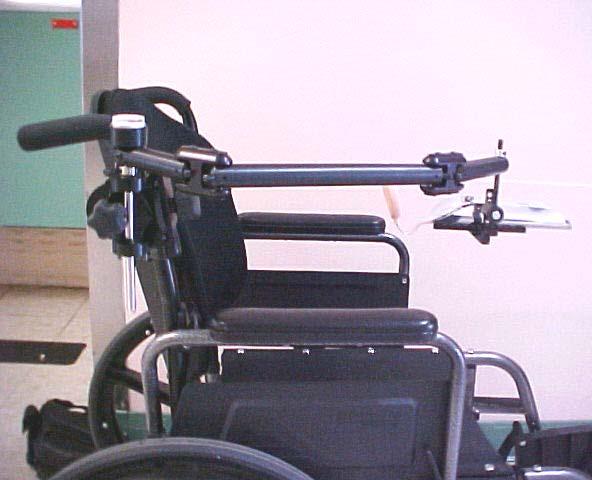 If the mount is too high and can only be mounted above the person s mid-humeral level, the Multi-Link Arm may need to be lowered by using a