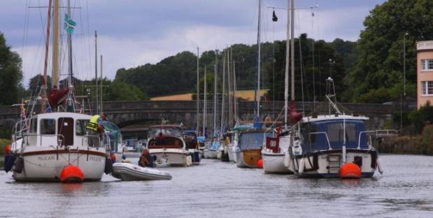 Baltic Wharf (Chart point 13) Steamer Quay (Chart point 14) Totnes is a