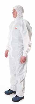 Protective Coverall The 3M 4530+ provides breathable fabric and a specialist coating, offering