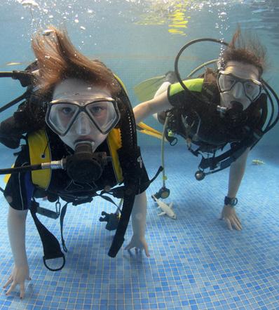 The try dive pool session Time management: the pool is the exciting bit so it s essential that you maximise on your allotted pool time to give your try divers as much time in and under the water.
