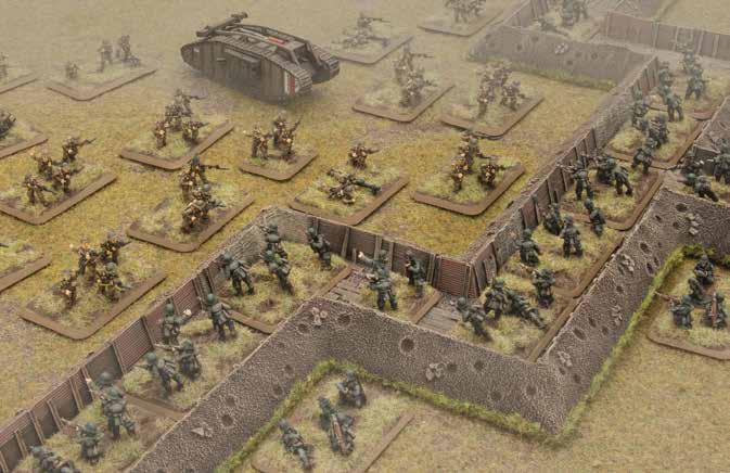 The last battle takes players into the Green fields beyond, w the attacker has pushed well beyond the trenches and the cratered ground.