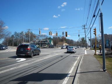 Road Safety Audit Route 53 (Washington St) at Route 139 & Route 14 Pembroke, MA Prepared by BETA Group, Inc. Route 53 (Washington Street) provides two lanes in each direction at Schoosett Street.