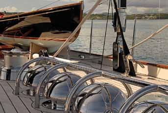Her 1920 s André Hoek-designed hull and exterior styling are reminiscent of the Golden Age of Yachting,