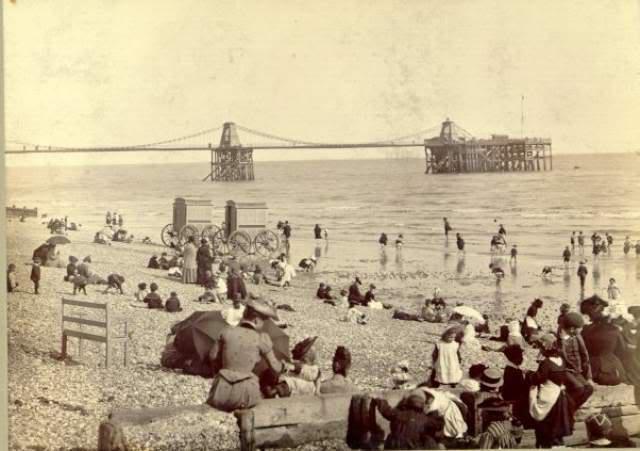 The beaches in those days looked nothing