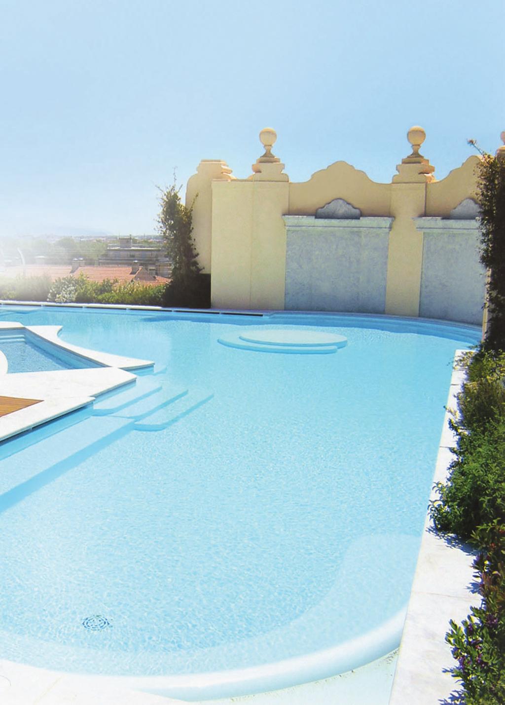 3 For the past forty years, Culligan Italiana has been designing stateof-the-art swimming-pools with outstanding technical and aesthetic qualities.