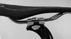 Tghten both bolts evenly and alternately wthout exceedng the permssble maxmum torque value If you wsh to lower the nose of the saddle a lttle, turn the front bolt.