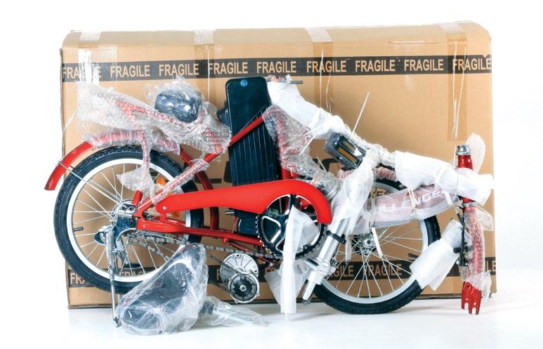 Quick start guide 1. Remove Bike Take your bike out of its box. Check the box for the additional parts such as chargers, or any parts that may have come loose in shipping.