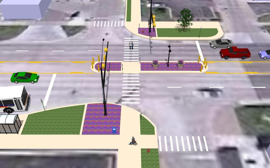 Pedestrian Hybrid Beacons at Intersections Not intended for use at