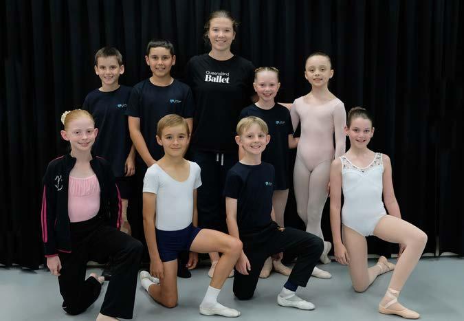 On two occasions our Adopt a Dancer s Georgia Swan and David Power travelled to our studios to work with our classical ballet students on