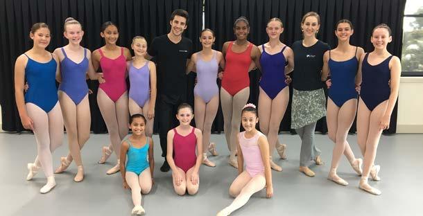 The Queensland Ballet also utilised our professional dance studios for their rehearsals of La Fille mal Gardée, working with eight local