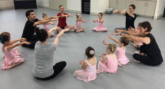 Two of our dancers, Tillie Hungerford and Patrick Robertson were fortunate to work with Martha from Queensland Ballet in learning routines