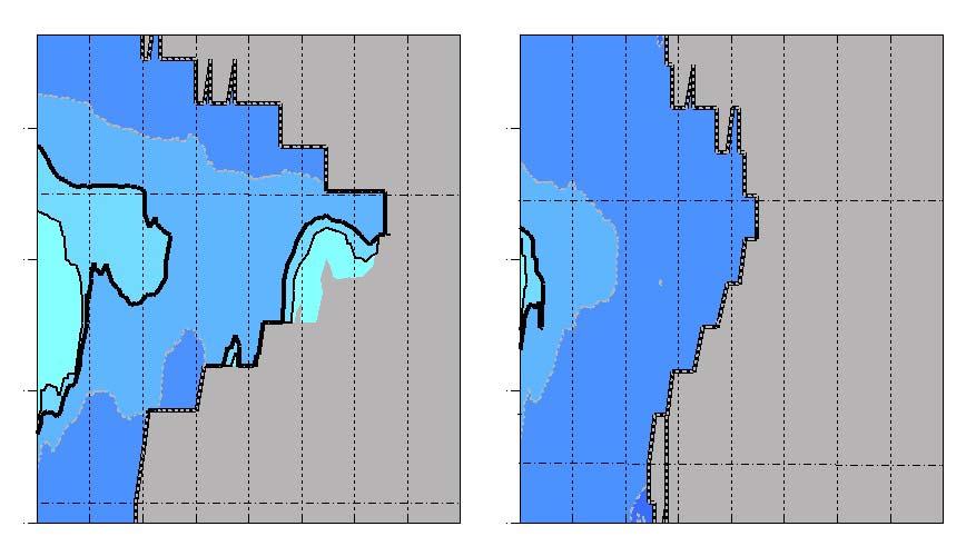 amplitude is dominant relative to river flow: 0 0 0 16 Spring tide 9 0 Neap tide Flood slack 16 Q = 50 200