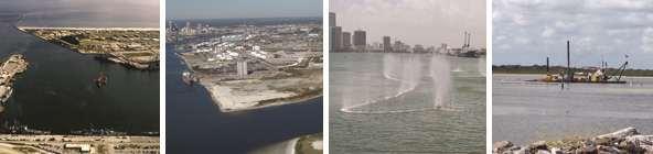 Atlantic Ocean to the Gulf of Mexico Parts of the Gulf Intracoastal Waterway (GIWW)