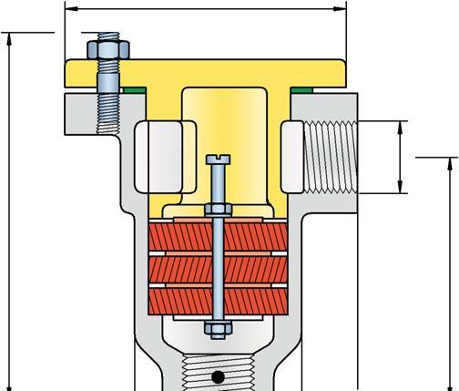 In-Line Detonation Flame Arrester for stable detonations and deflagrations in right angle design, unidirectional PROTEGO DR/ES a DN The PROTEGO fl ame arrester unit (2) consists of several