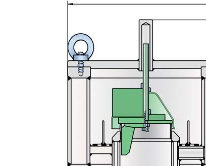Pressure Relief Valve in heat jacketed design PROTEGO SD/BS-H Ø a DN2 Due to our highly developed manufacturing technology the tank pressure is maintained up to set pressure, with a tightness that is
