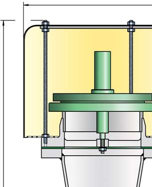 Pressure Relief Valve PROTEGO D/SVL Ø b the same opening characteristic as a high pressure safety relief valve.