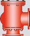 Pressure or Vacuum Relief Valve, In-Line With ETFE Lining PROTEGO DZ/EA Ø d and vacuum relief.