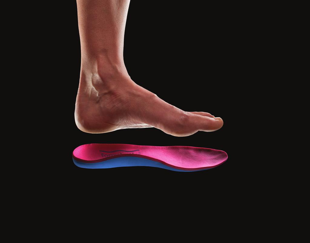 Molding an orthotic to the shape of your foot provides a truly customized fit. ShockStop Some special Formthotics models are made from this unique foam produced by Foot Science International.