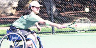 The camp targeted participants ages 12 and older of all skill levels who have permanent disabling conditions that require the use of wheelchair for sports involvement.