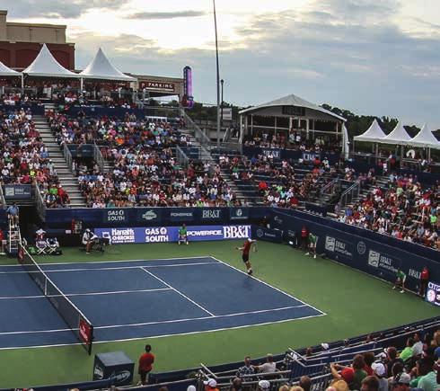 up to 28 VIP customers in a suite that includes a $1k food credit and VIP tennis personality