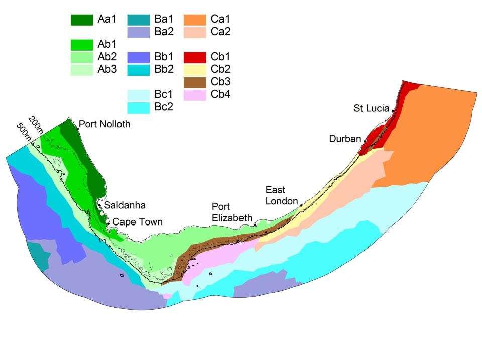 16 Pelagic habitats Pelagic habitat maps Mean & variability in ocean