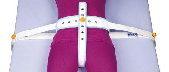 SVF3050P M 68-108 cm 8 cm 1 belt with 2 sewn lateral and perineal bands 3 closure buttons BED BELT without PERINEAL SVF3050 M