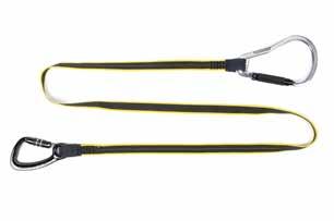 Works well with the VR-2ATTACHHD (pg. 4) HEAVY DUTY HOOK2RAIL LANYARD LOAD RATING LENGTH 1500052 EXT-H2R1X72HD 36.3 kg 1.
