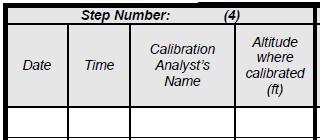 YSI 550a DO Meter Calibration Procedure *Before calibrating your meter at the beginning of the field season, please fill out the top portion of the calibration log with the following information: