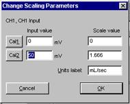 To use units of % saturation, click here. Cal 1: 6. Stir the probe and Click Cal 1. Calibration values should fall in the range of 0.2-0.5 V.