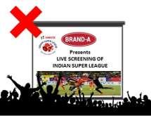 right to run ticket promotions is reserved for ISL sponsors and partners and is strictly prohibited by the tickets terms and conditions.