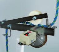 LIROS Rope Rack 00135 A flexible rope rack which can be fixed to the wall for an effective presentation of LIROS ropes.