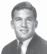 Carmel HS) Played halfback in 1960-61-62 Earned All-American honors in 1962 Two-time team MVP and All-Around Excellence award winner Team leader in pass receiving and kickoff returns in 61 and 62