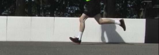 What? Video recording of runner s lower body Reviewed to determine foot strike