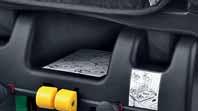 66 Trust: floor support from robust metal, adjustable in length and therefore suitable for almost every vehicle ISOFIX Safety System ISOFIX for RECARO Young Profi plus for RECARO Young Expert plus