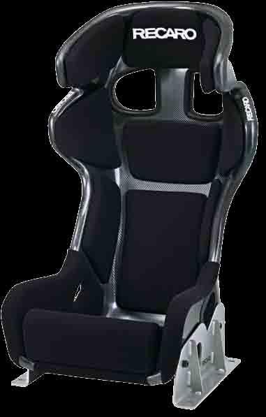 Replaceable pads and an optional lumbar pad permit individual adjustment to different body sizes and comfort requirements. FIA approved, including sidemount, to 8862-2009 (Advanced Racing Seat).