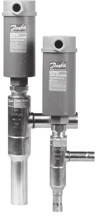 Introduction The Danfoss KVQ is an evaporating pressure regulating valve designed to be mounted in the suction line of commercial refrigeration and air conditioning systems.