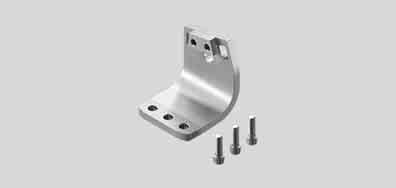 Accessories Mounting bracket DHAS-MA Dimensions and ordering data For size 60 For size 80 For size 120 1 Press-fit nut for size 60: M3 for sizes 80 and 120: M4 2 Screw M3x8-10.