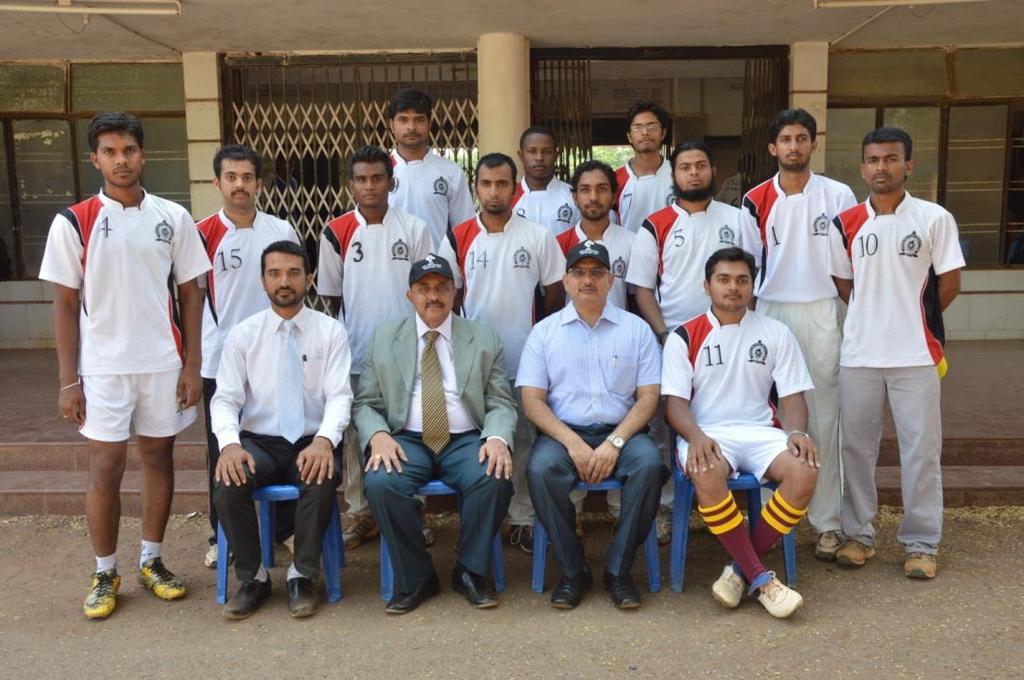 2012. Participated in Football inter Collegiate tournament