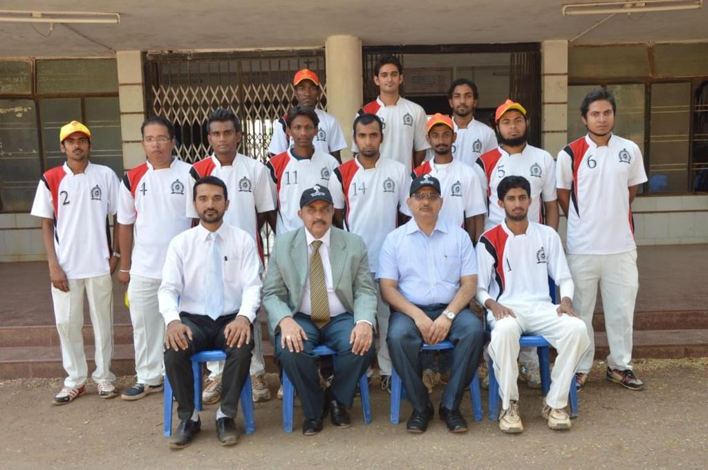 Participated in Cricket inter Collegiate tournament