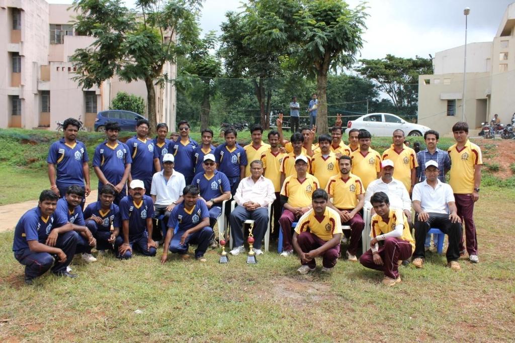 The following are the students represented Karnataka State Law University in South Zone Inter University tournaments as UNIVERSITY BLUES. 1) Mr. Hanumantha S.