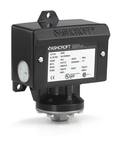 1 Differential pressure switch inches of water ranges 4.57 116.1 3. 84.1 1.25.8.25 6.4 3.25 82.6 3.86 9 2.09 53 ; 3.25 82.6 2.